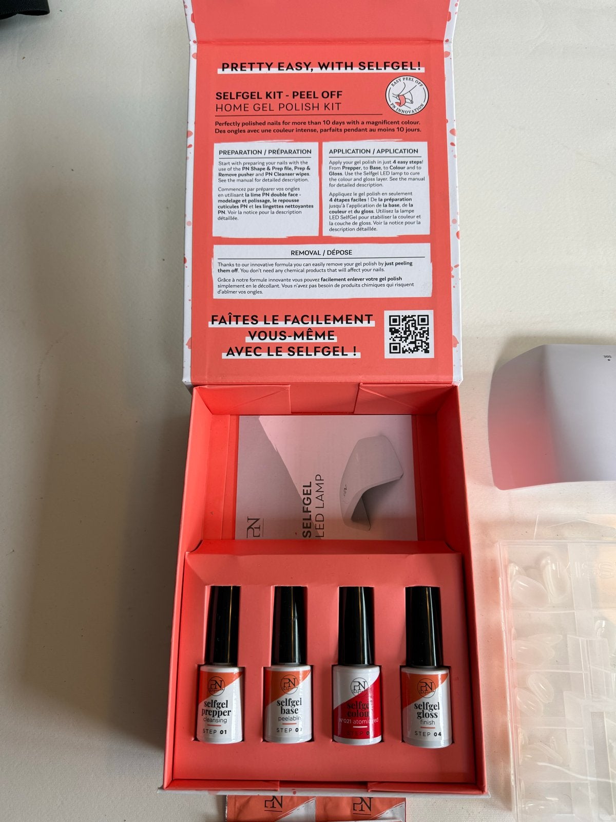 PN Selfgel Peel Off Home Gel Polish Kit, Ophalen, Nieuw, Overige typen