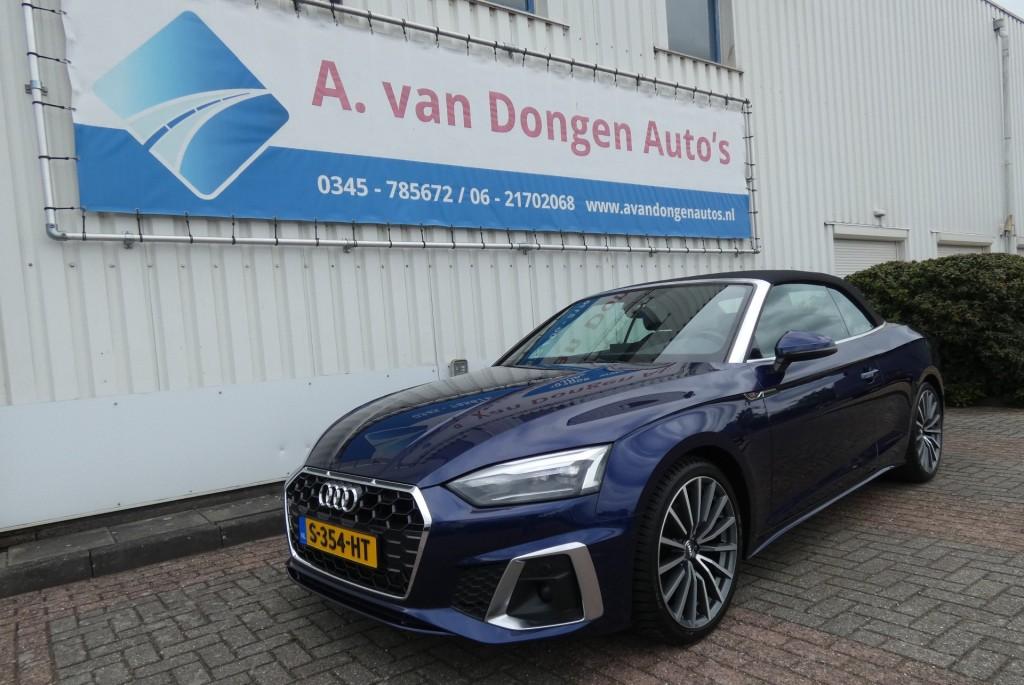Audi CABRIOLET 40 TFSI S LINE AUTOMAAT,Navi,Camera,Airscarf,, Automaat, Gebruikt, Euro 6, 4 cilinders