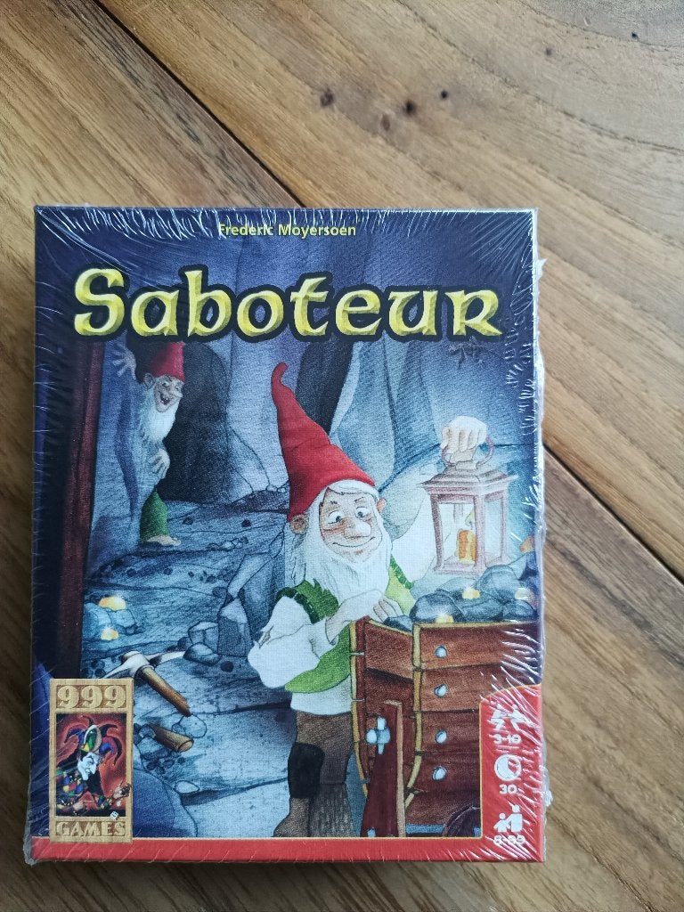 Saboteur kaartspel 999 Games nieuw, Hobby en Vrije tijd, Gezelschapsspellen | Kaartspellen, Vijf spelers of meer, Ophalen of Verzenden