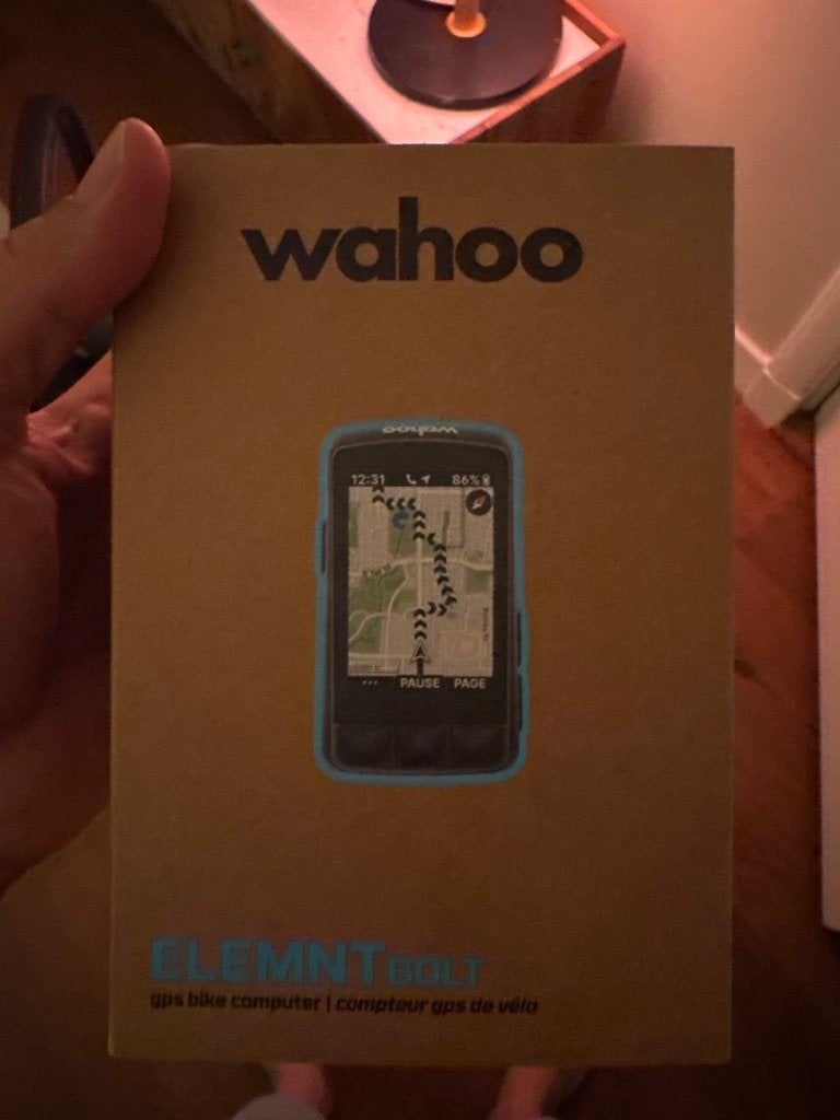 Wahoo bolt v3, Fietsen en Brommers, Fietsaccessoires | Fietscomputers, Ophalen of Verzenden, Nieuw