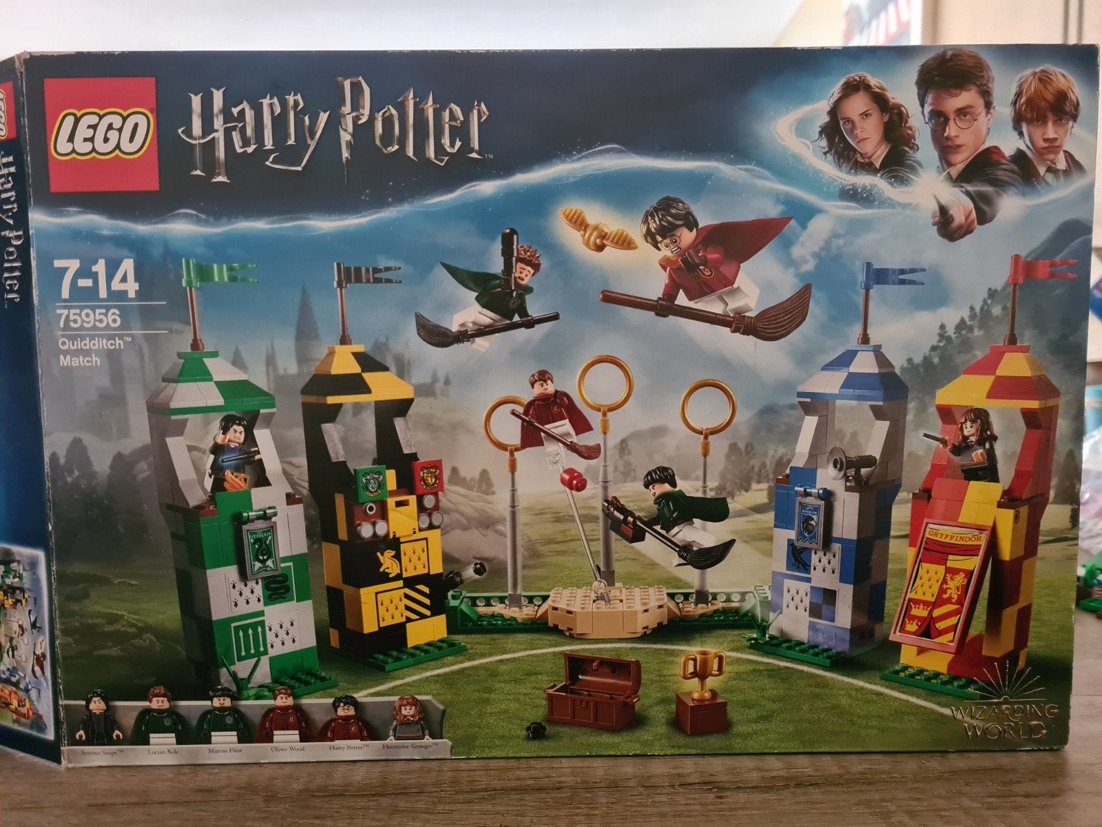 Lego 75956 Harry Potter zwerkbal wedstrijd compleet, Gebruikt, Lego, Harry Potter, Ophalen of Verzenden