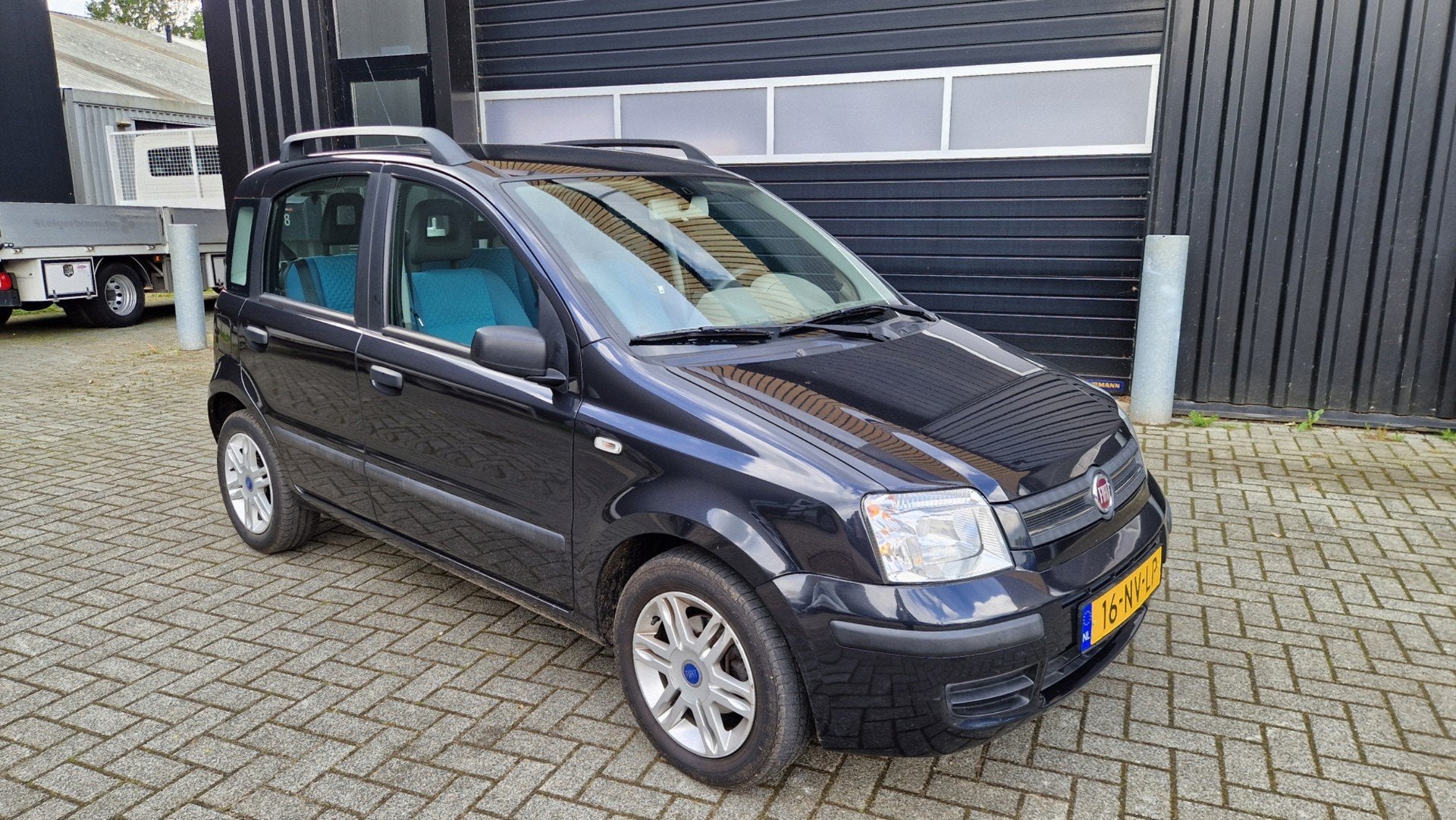 Fiat Panda 1.2 Dynamic Apk 05-03-2027, Auto's, Fiat, Voorwielaandrijving, Stof, Gebruikt, Zwart