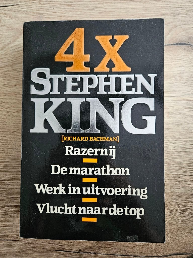 4x Stephen King (Richard Bachman), Ophalen of Verzenden, Gelezen, Stephen King