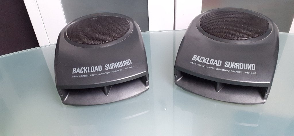 Akai Backload Surround Speakers AE-S91, Overige merken, Gebruikt, Overige typen, Ophalen of Verzenden