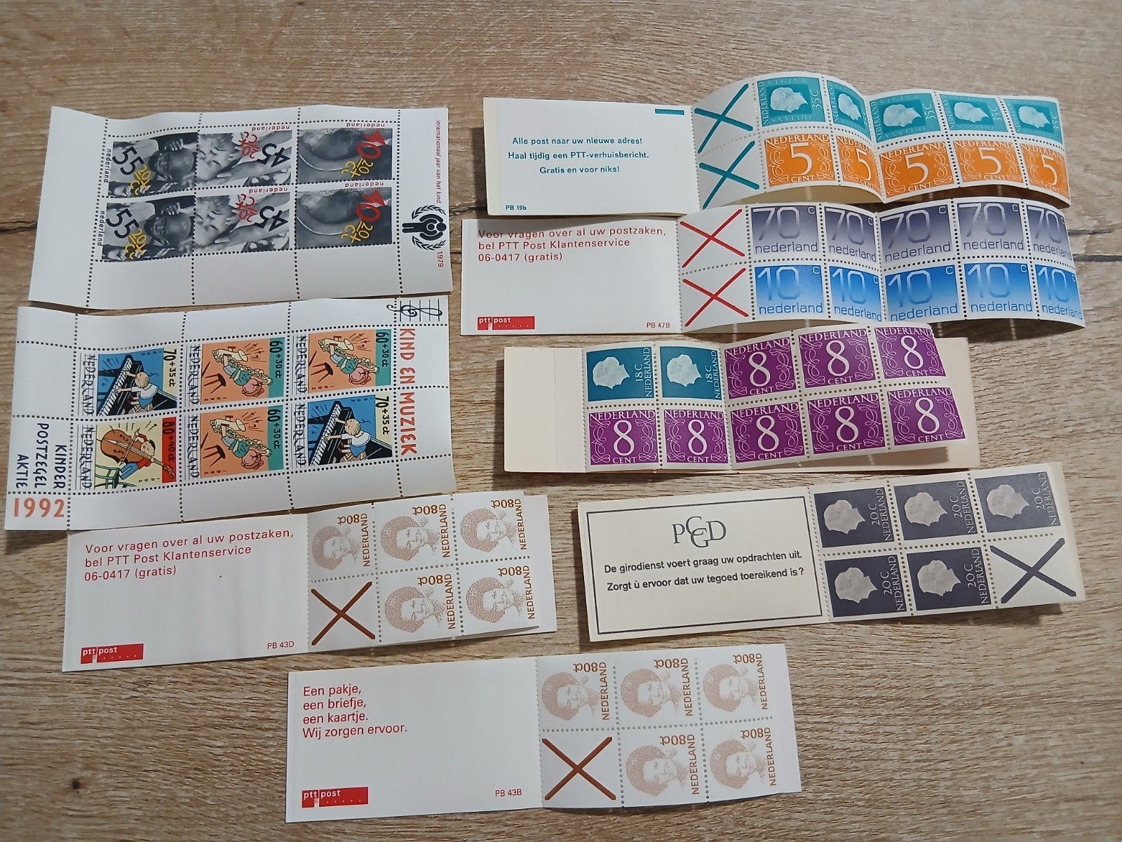 Diverse Nederlandse postzegels, Ophalen of Verzenden, Na 1940, Postfris