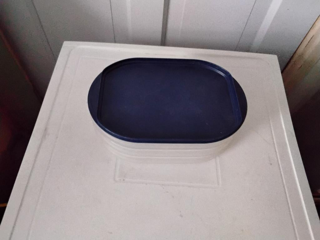 Tupperware, Ophalen of Verzenden, Gebruikt, Blauw, Overige typen