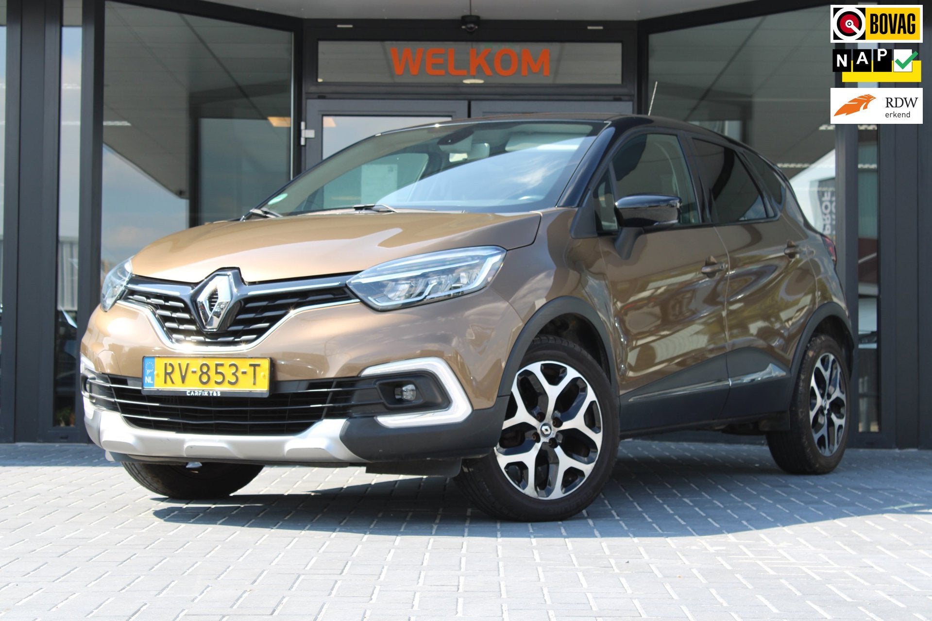 Renault Captur 0.9 TCe Intens, Parkeersensoren achter, Navig, Voorwielaandrijving, 898 cc, Stof, Gebruikt