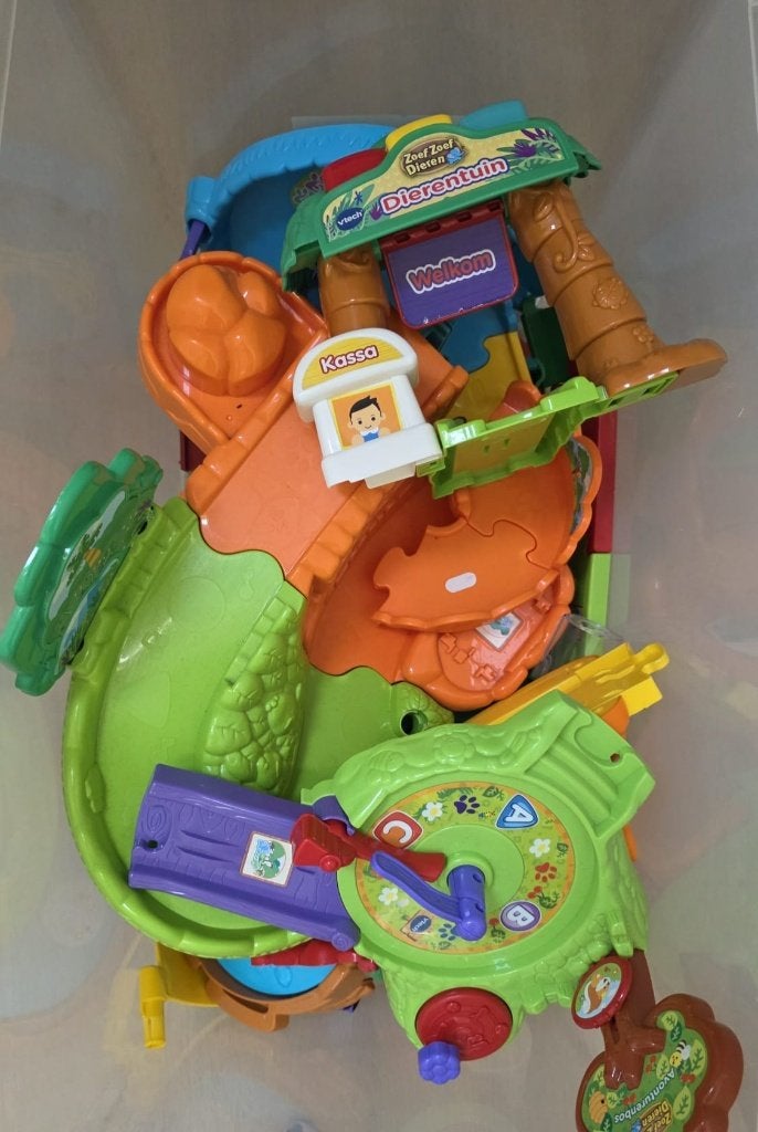 Vtech Zoefzoef dieren dierentuin inclusief dieren, Ophalen, Gebruikt, 6 maanden tot 2 jaar