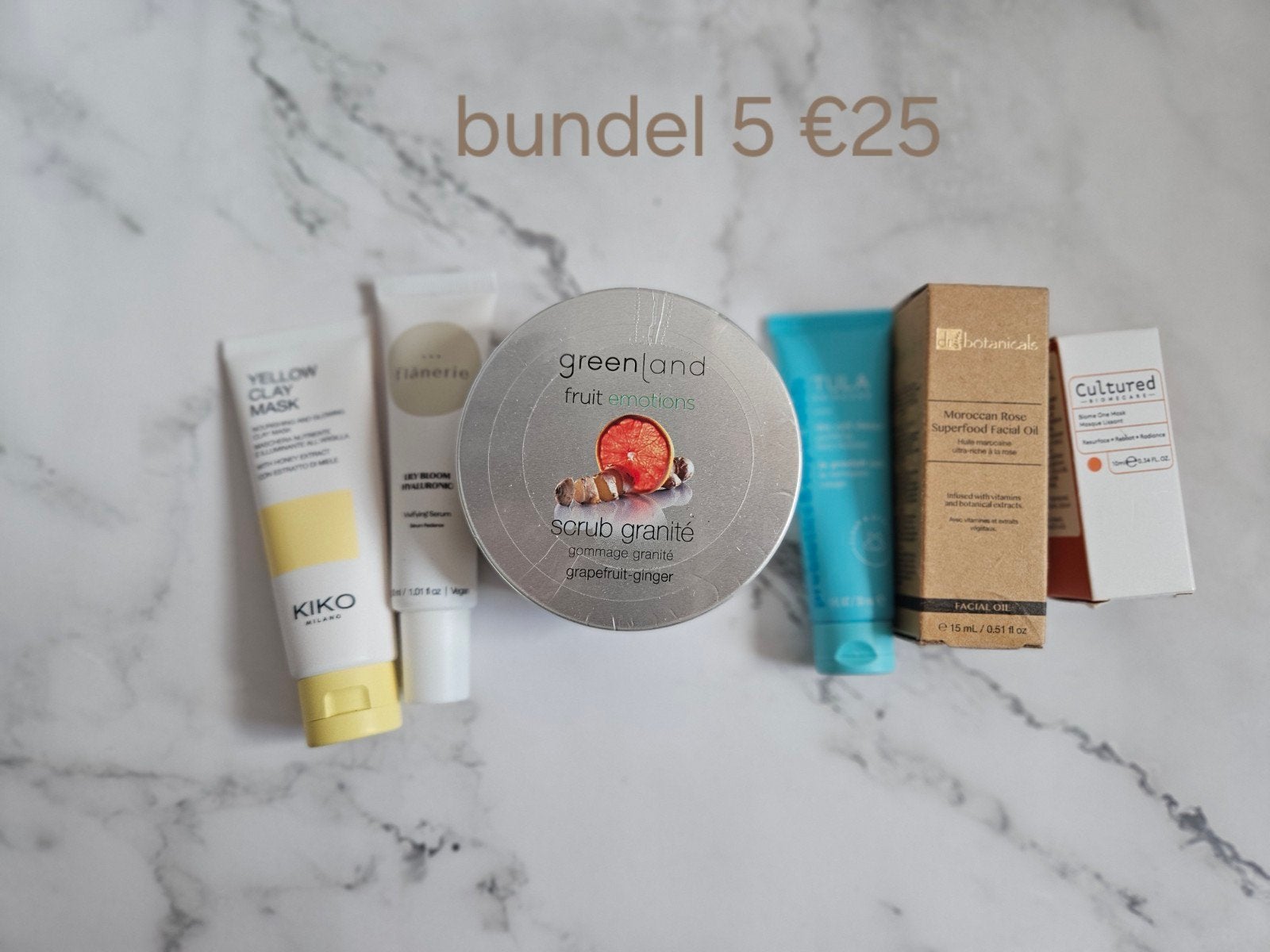 Bundel 5 huidverzorgingsproducten, Sieraden, Tassen en Uiterlijk, Ophalen of Verzenden