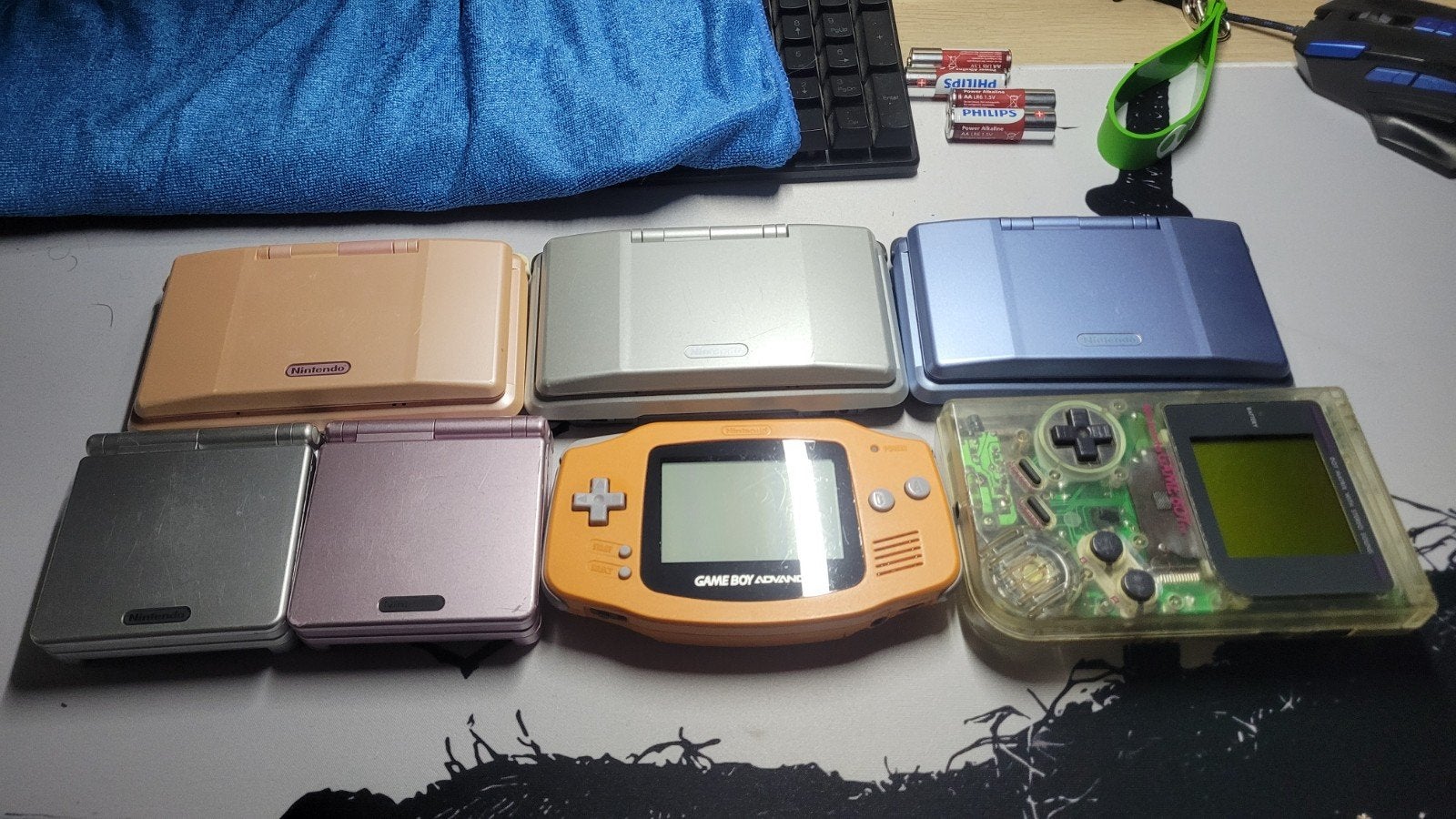 Nintendo DS, Game Boy SP, Game Boy Advance, Game Boy DMG, Spelcomputers en Games, Ophalen, Gebruikt, DS Lite