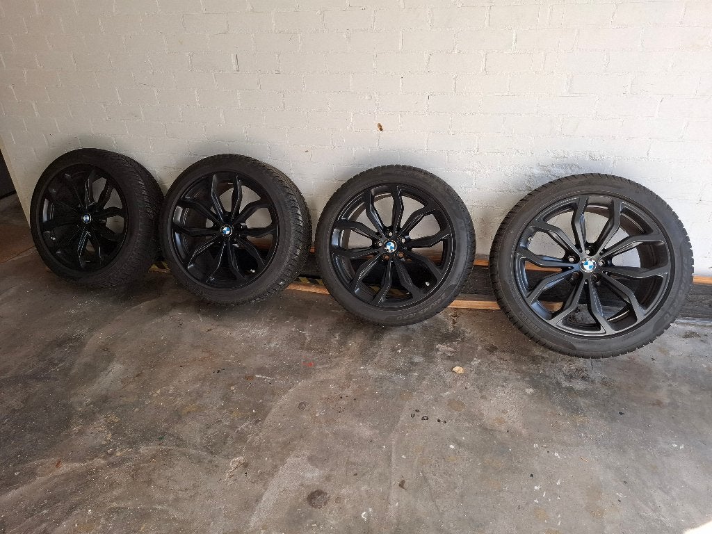 Originele BMW X3 / X4 G01 G02 695 M 20 inch breedset, Ophalen, Banden en Velgen, Winterbanden, 20 inch
