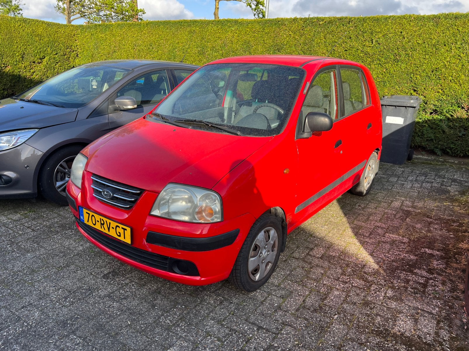 Hyundai Atos 1.1 2005 Rood, Auto's, Hyundai, Particulier, Atos, Elektrische ramen, Benzine, C, Hatchback, Handgeschakeld, Origineel Nederlands