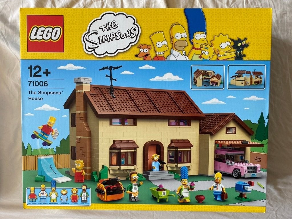 71006 The Simpsons House (2014), Kinderen en Baby's, Speelgoed | Duplo en Lego, Ophalen, Lego, Zo goed als nieuw, Compleet