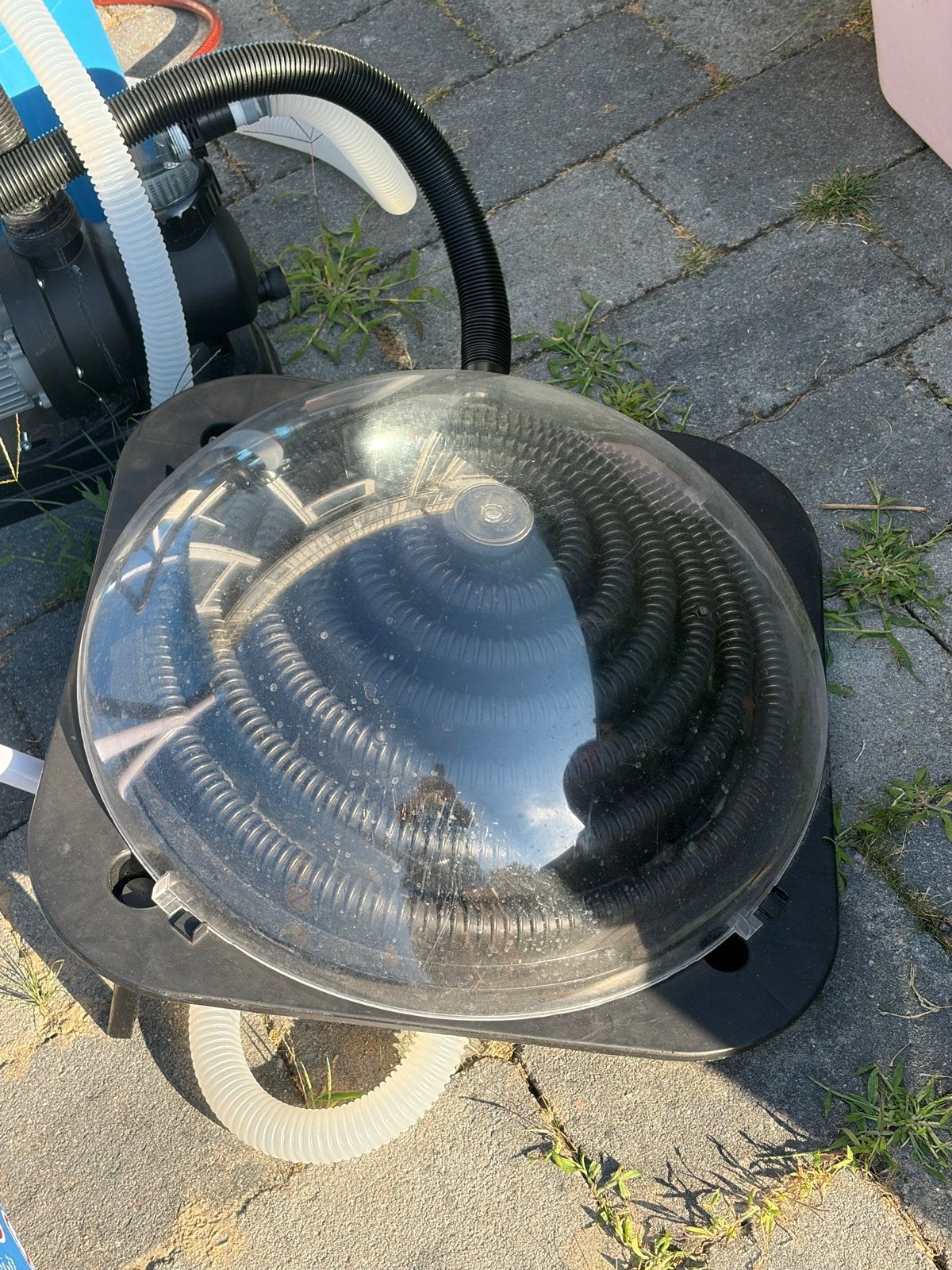 Zwembad Solar Heater Koepel, Ophalen, Gebruikt, Verwarming