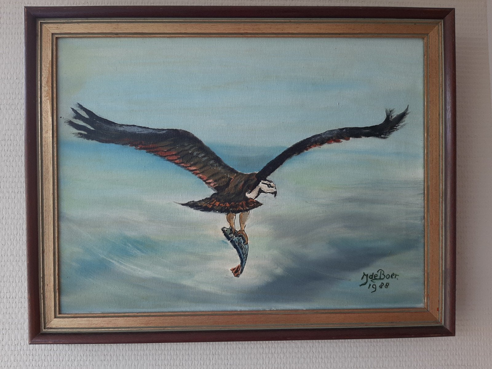 Schilderij roofvogel, Ophalen of Verzenden