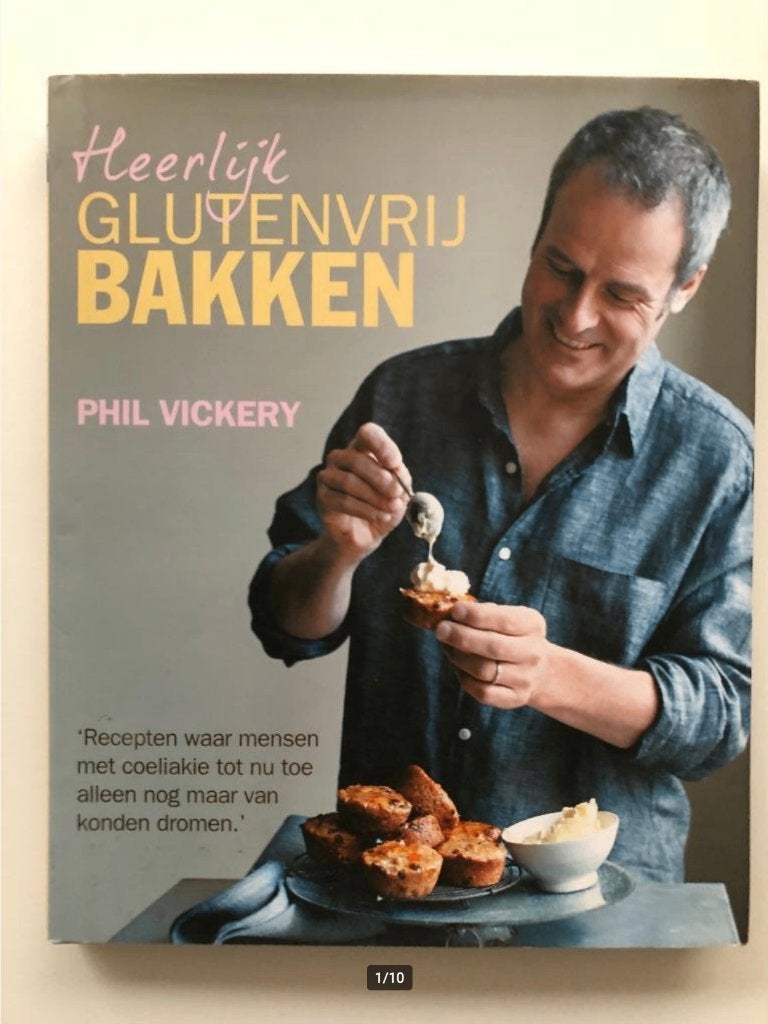Heerlijk glutenvrij bakken, Boeken, Dieet en Voeding, Verzenden, Zo goed als nieuw, Ph. Vickery