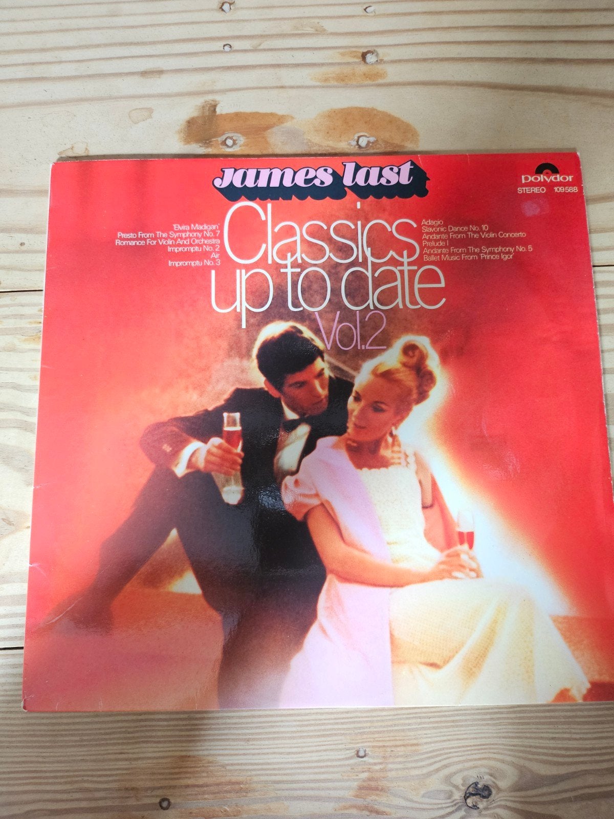 James Last - Classics Up To Date Vol. 2 LP, Cd's en Dvd's, Gebruikt, Overige componisten, Modernisme tot heden, Ophalen of Verzenden