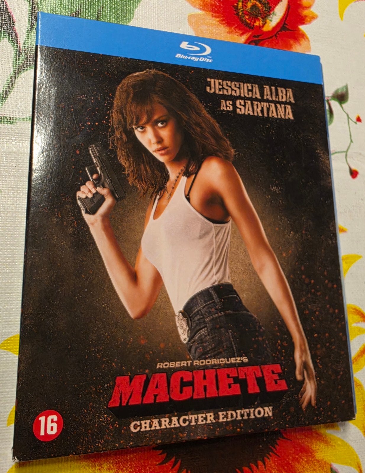 Machete Character Edition Blu-ray - Jessica Alba, Engels, Vanaf 16 jaar, Nederlands, Film