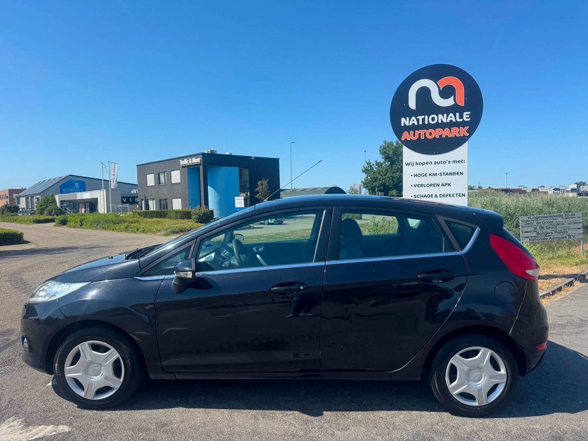 Ford Fiesta | 2012 | 1.6 TDCi ECOnetic Lease Titanium | Expo, Auto's, Voorwielaandrijving, Gebruikt, 96 €/maand, Zwart