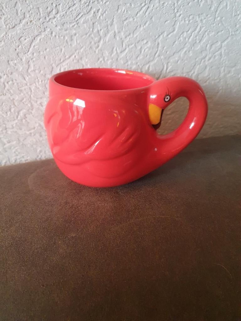 Blond Amsterdam Flamingo, Ophalen of Verzenden, Zo goed als nieuw, Keramiek, Kop(pen) en/of Schotel(s)