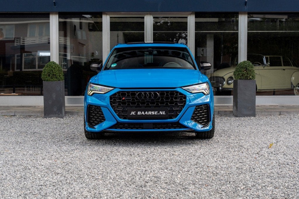 Audi RSQ3 2.5 TFSI QUATTRO/PANO/KERAMISCH/B&O/MATRIX, Auto's, Gebruikt, Overige modellen, Met garantie (alle), Blauw