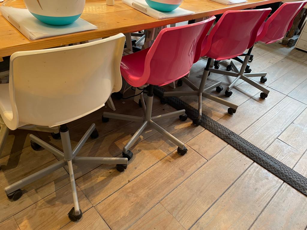 Plastic ikea bureaustoelen deze week voor het laatst!, Ophalen, Gebruikt