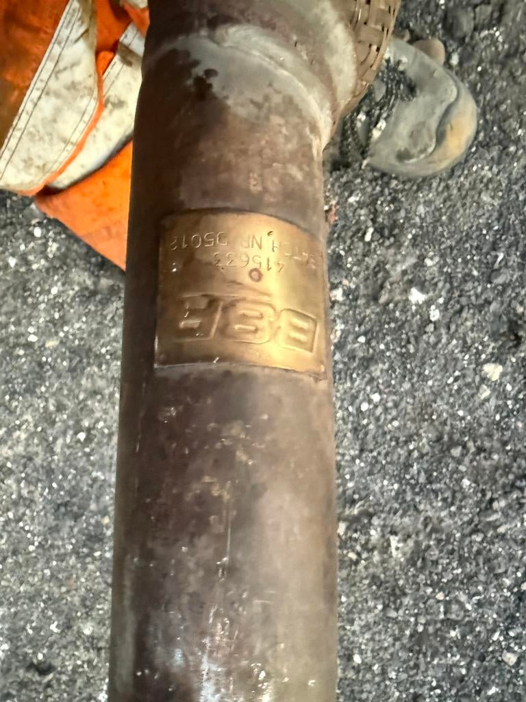 Bsr 2.5 inch uitlaat en downpipe saab 9-3ss, Ophalen, Gebruikt