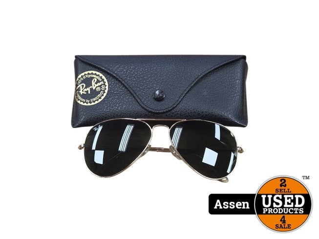 Ray-Ban RB3025 Aviator Large Metal | Nette Staat, Sieraden, Tassen en Uiterlijk, Ray-Ban, Zo goed als nieuw, Support@rayban.com