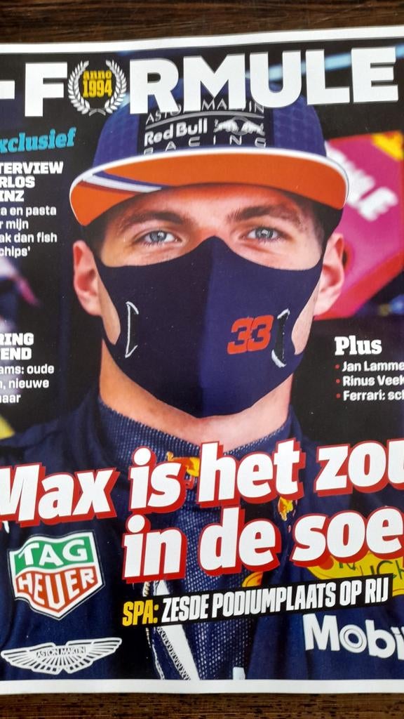 Formule 1 Magazine met Max Verstappen op cover, Ophalen of Verzenden, Gelezen, Sport en Vrije tijd