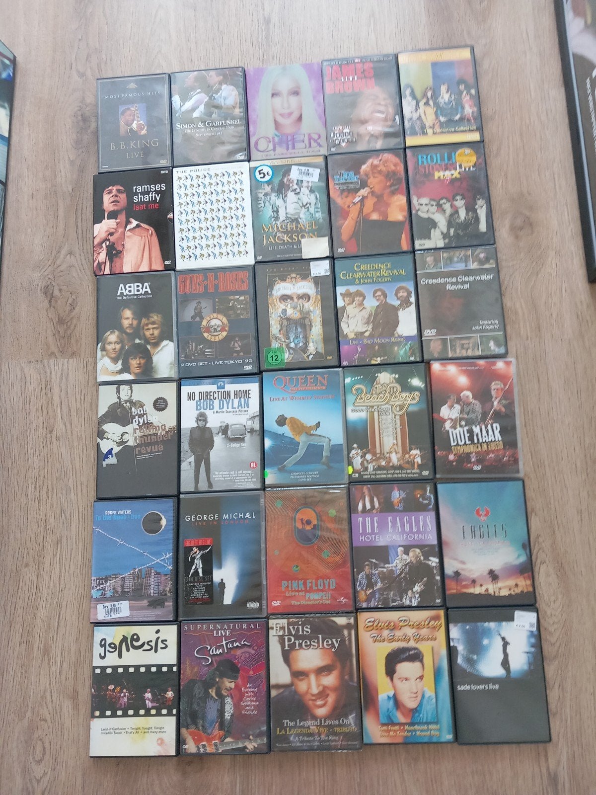 75 STUKS O.A. QUEEN / METALLICA / ROLLING STONES / YES., Alle leeftijden, Verzenden, Zo goed als nieuw