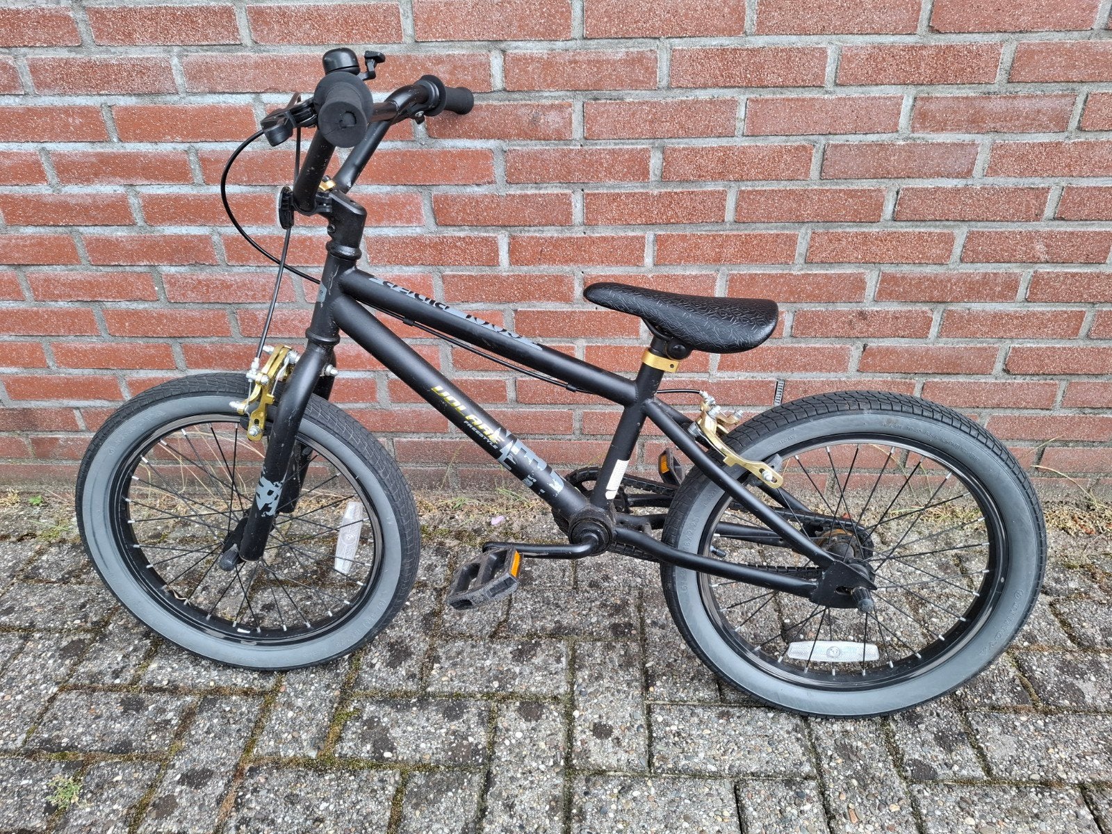 Volare BMX 18 inch kinderfiets, Ophalen, Staal, Velgrem, Volare