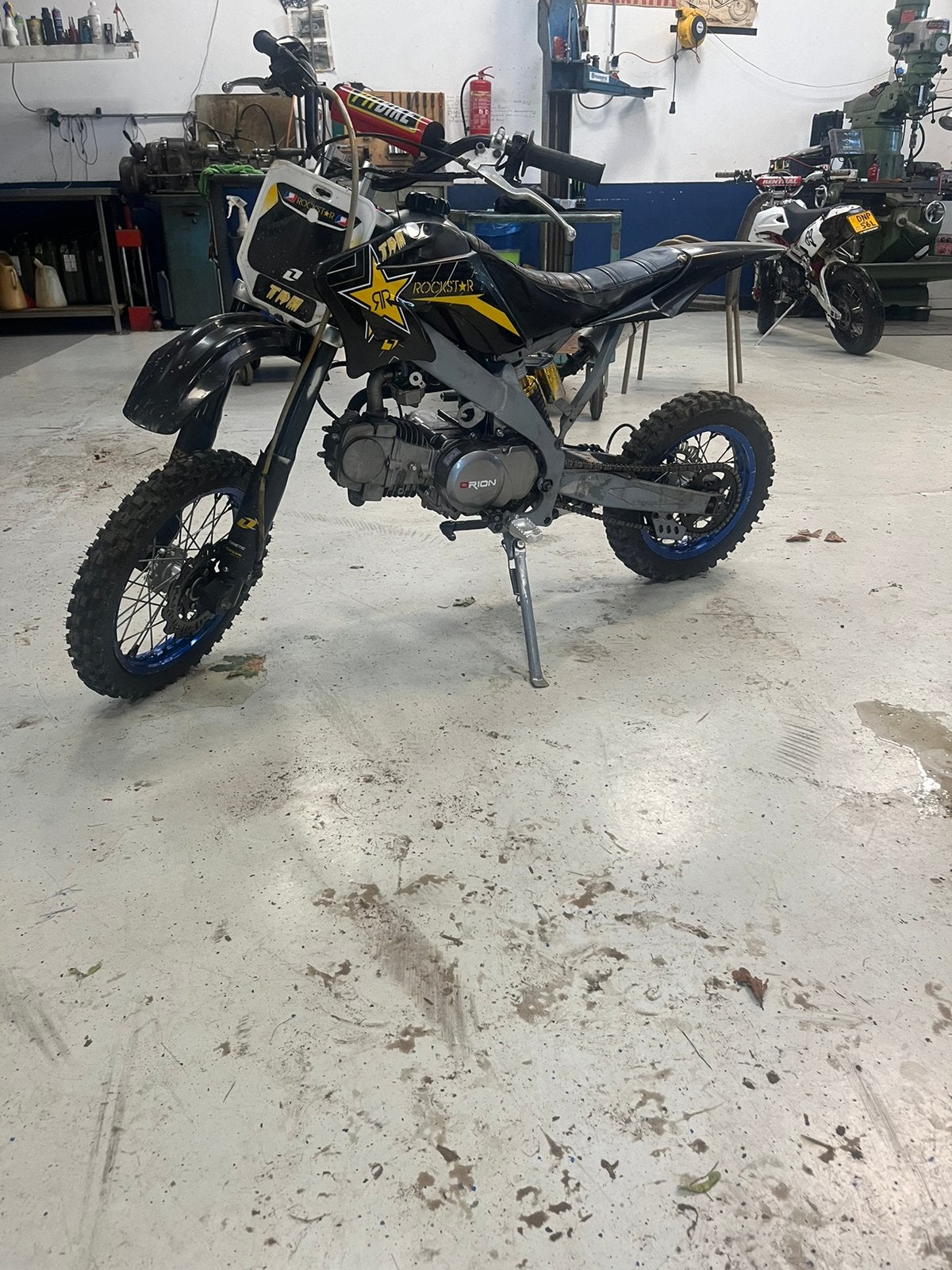 Orion pitbike 125cc nieuw motorblok, Fietsen en Brommers, Minibikes, Midibikes en Pitbikes, Ophalen, Zo goed als nieuw, Pitbike