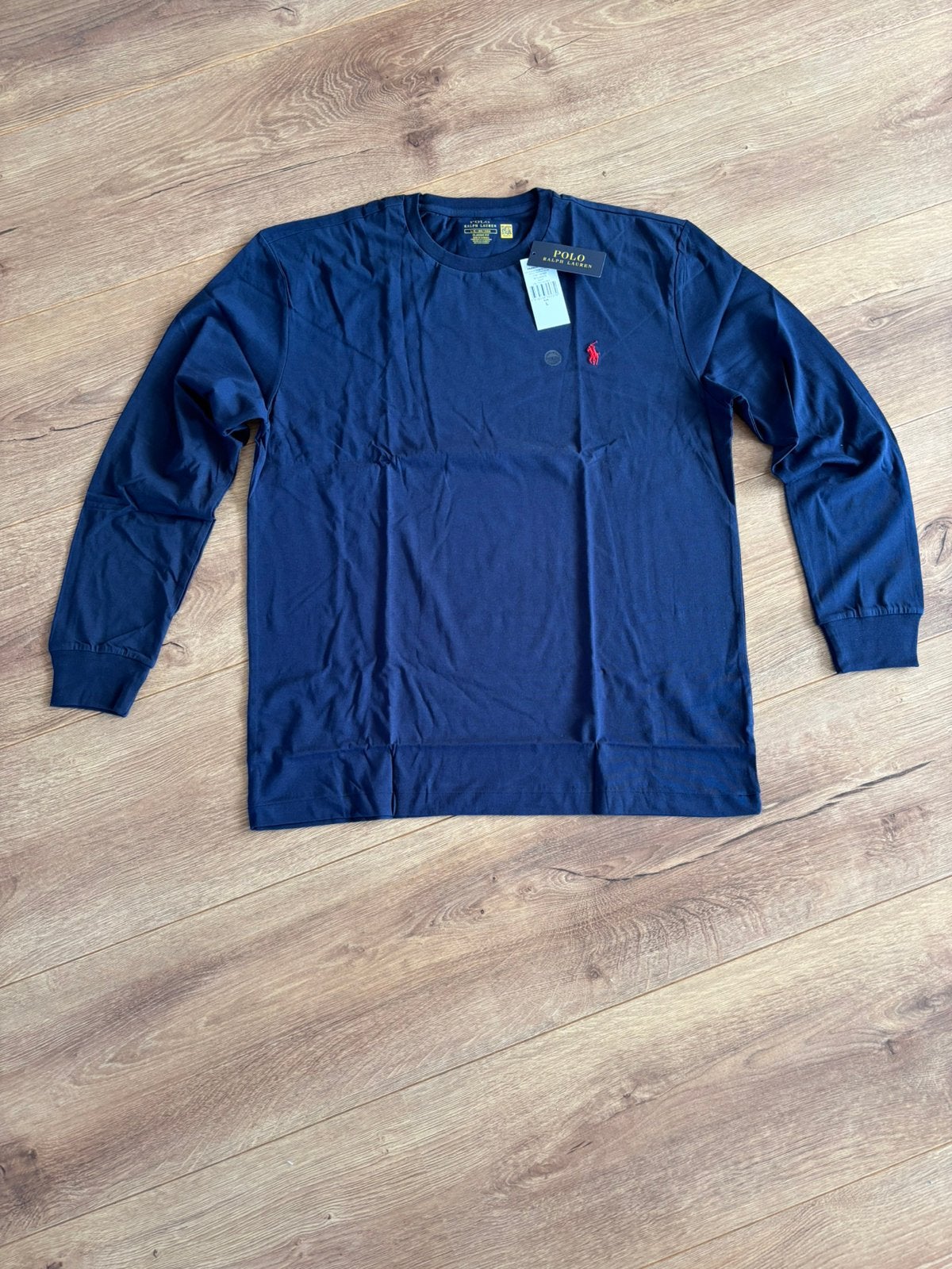 Ralph Lauren sweatshirt blauw in maat L, Ophalen of Verzenden, Nieuw, Maat 52/54 (L), Blauw
