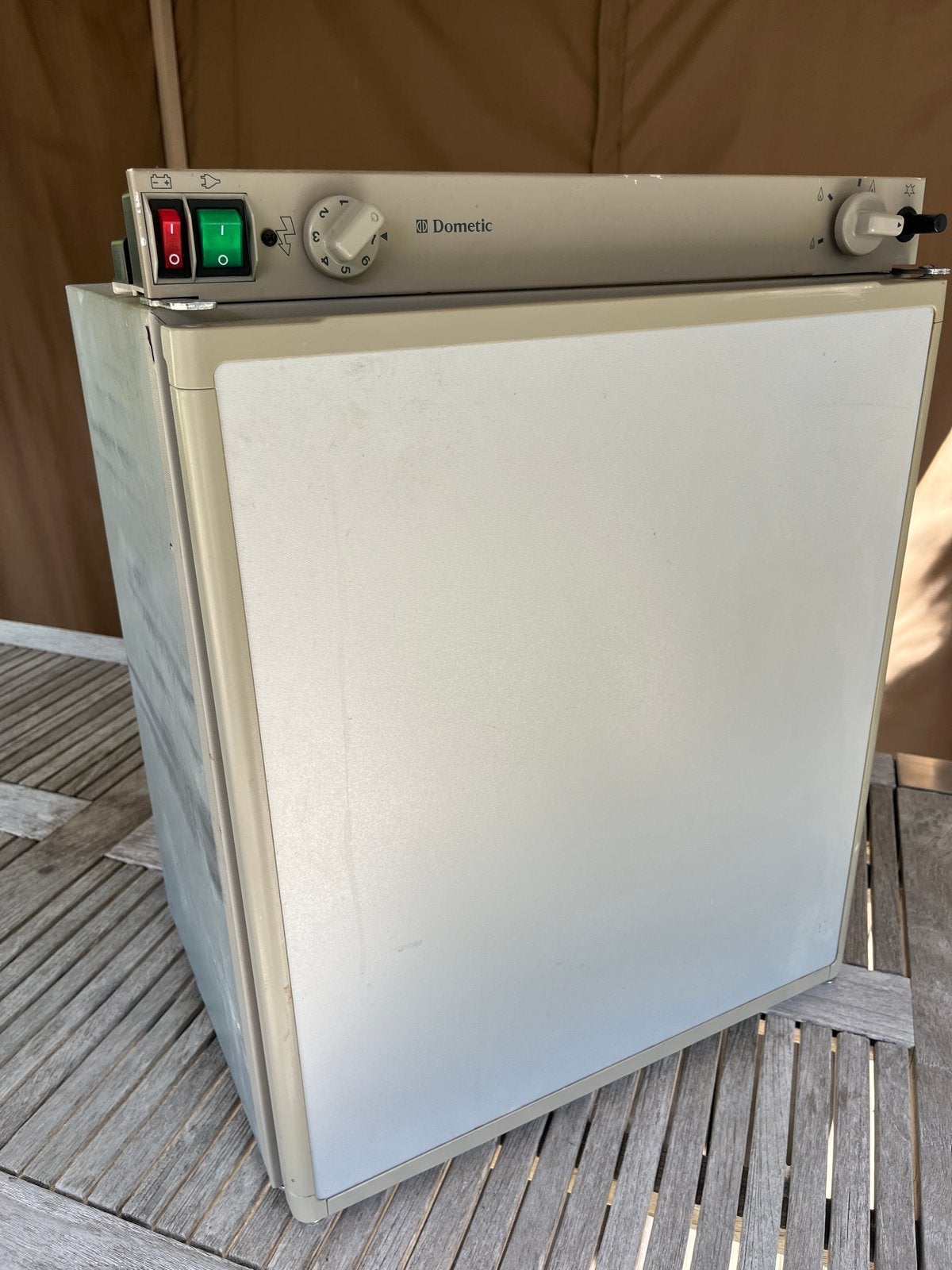 Dometic RM 4210 Koelkast - 60L, 12V/230V/gas, Caravans en Kamperen, Ophalen, Gebruikt