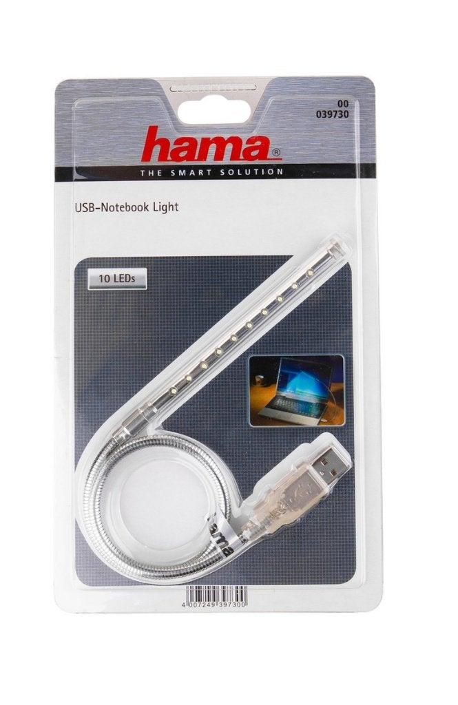 Hama USB Notebook Light – 10 LED – Flexibele Laptoplamp, Ophalen of Verzenden, Nieuw, 1 GB of minder