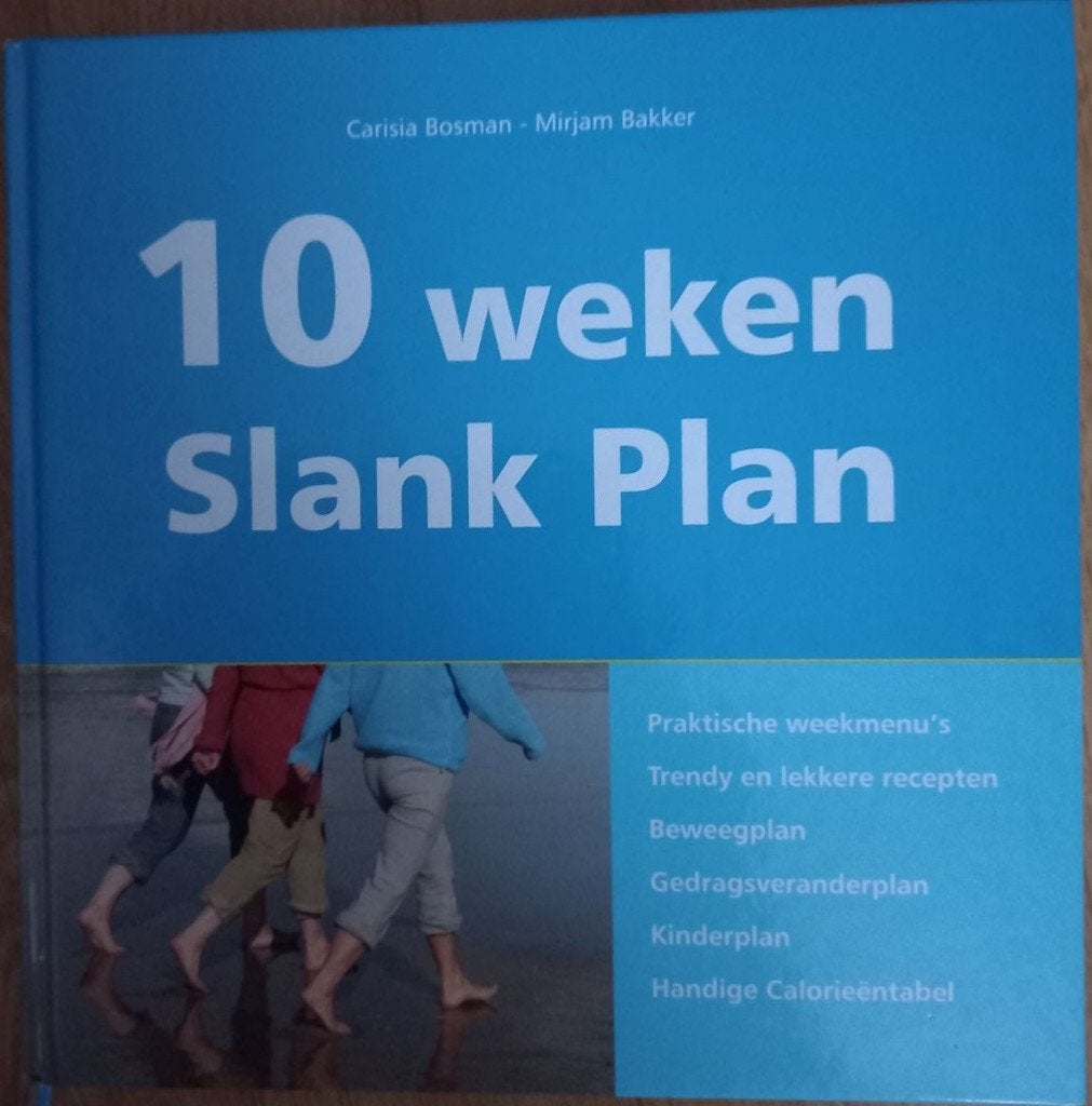 10 weken slank plan - Carisa Bosman, Boeken, Ophalen of Verzenden, Zo goed als nieuw, Dieet en Voeding, Carisa Bosman