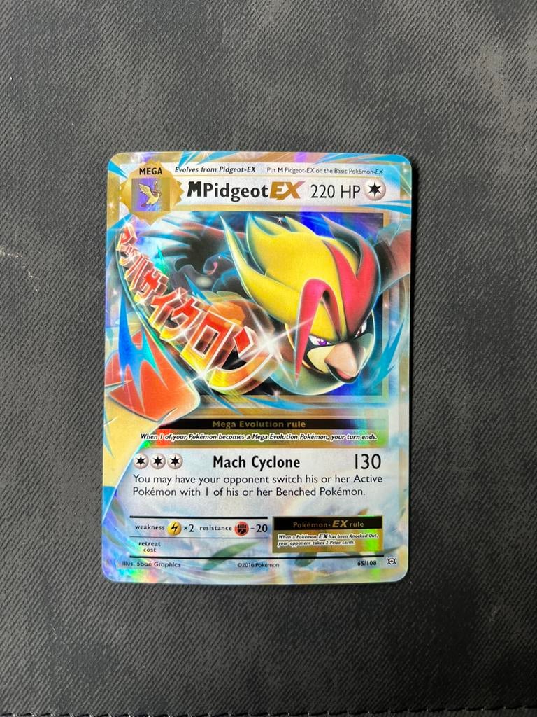 Mega Pidgeot 65/108 Evolutions, Ophalen of Verzenden, Nieuw, Losse kaart