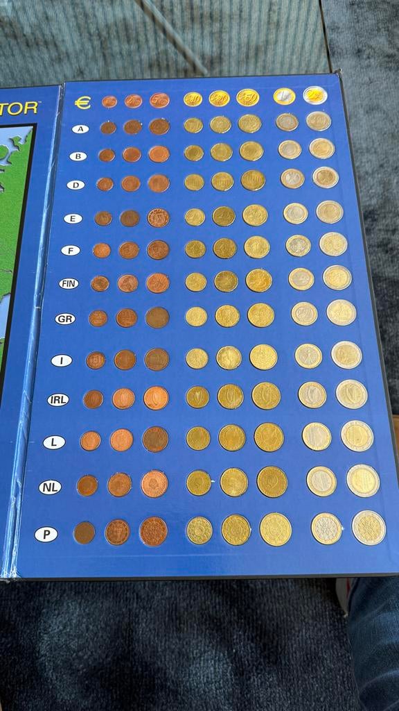 Eurocollector muntalbum, Postzegels en Munten, Munten | Europa | Euromunten, Ophalen of Verzenden, Overige landen, Overige waardes