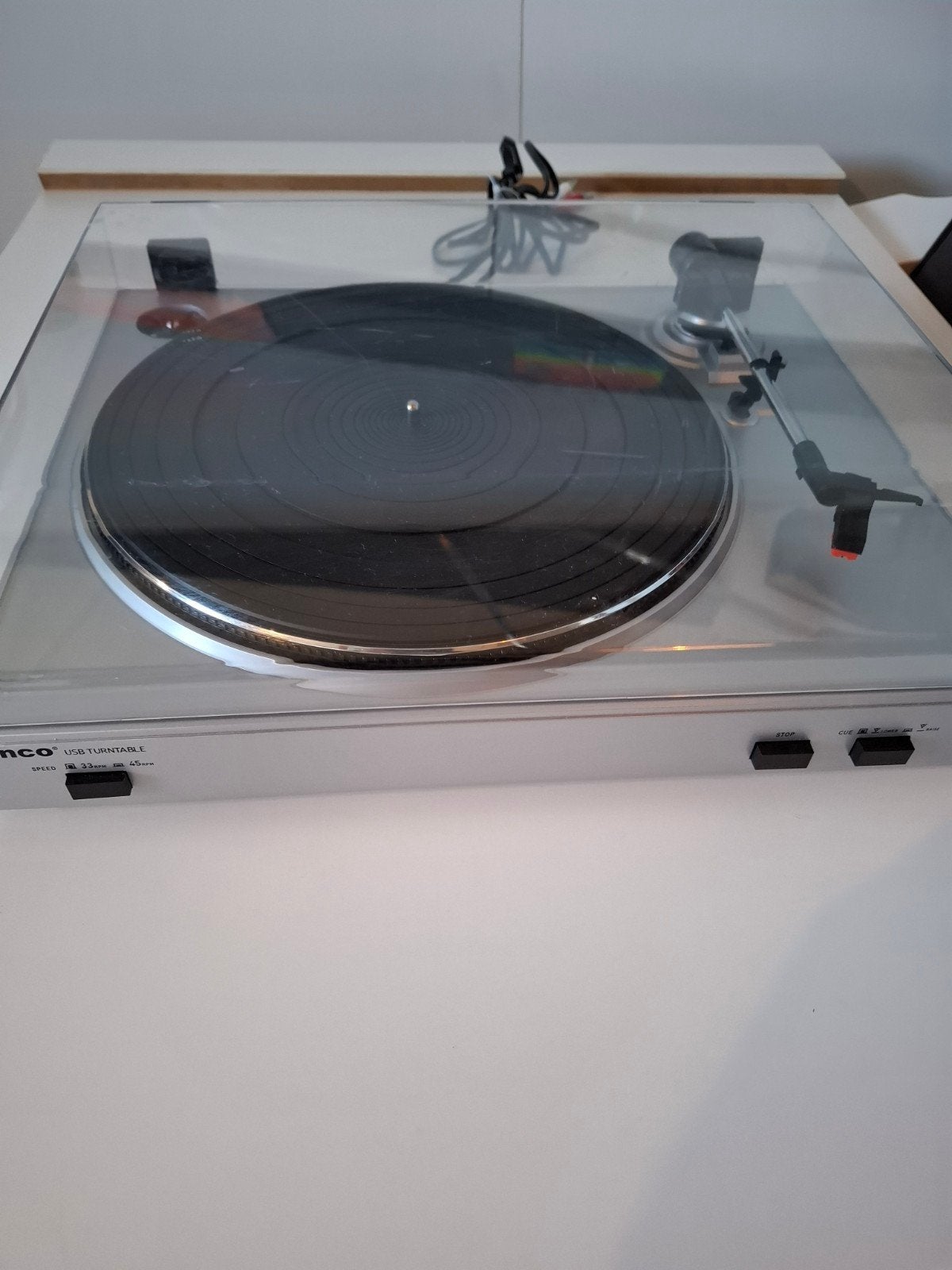 Lenco L-3866USB Platenspeler – Met NIEUWE Naald!, Zo goed als nieuw, Automatisch, Platenspeler, Ophalen