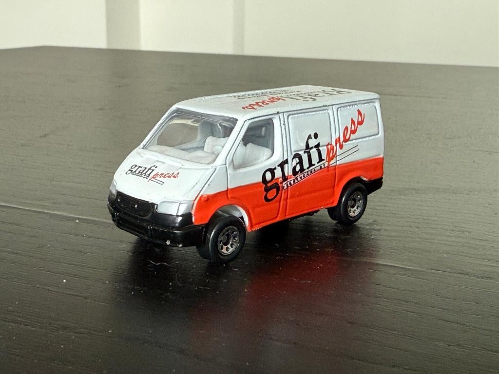 Matchbox Ford Transit Grafi Press Veenendaal - Nieuw in doos, Hobby en Vrije tijd, Modelauto's | 1:43, Ophalen of Verzenden, Nieuw