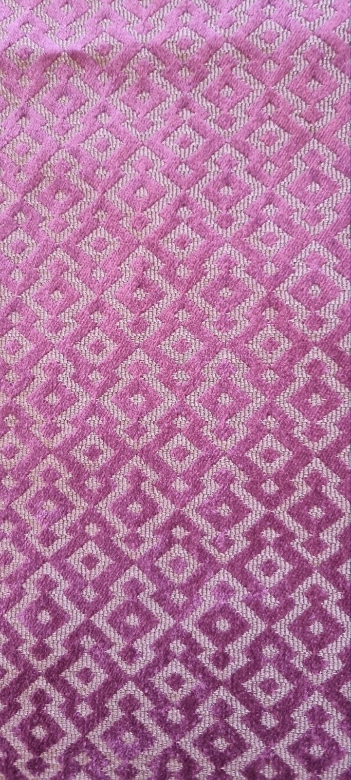 meubelstof coupon. paars, Verzenden, 120 cm of meer, Paars, Nieuw