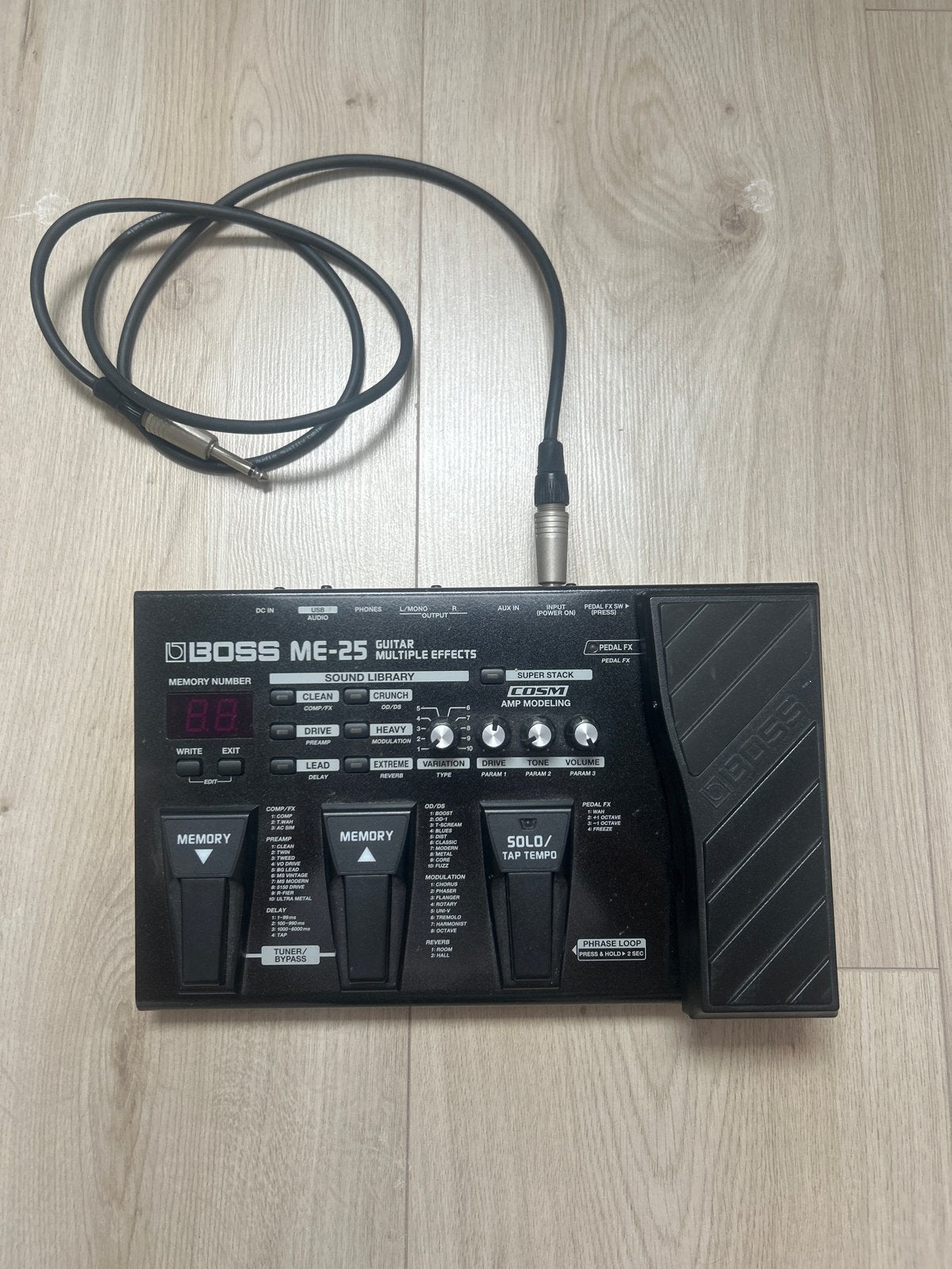 Boss ME-25 Multi-Effect Processor voor Muzikanten | Marktplaats