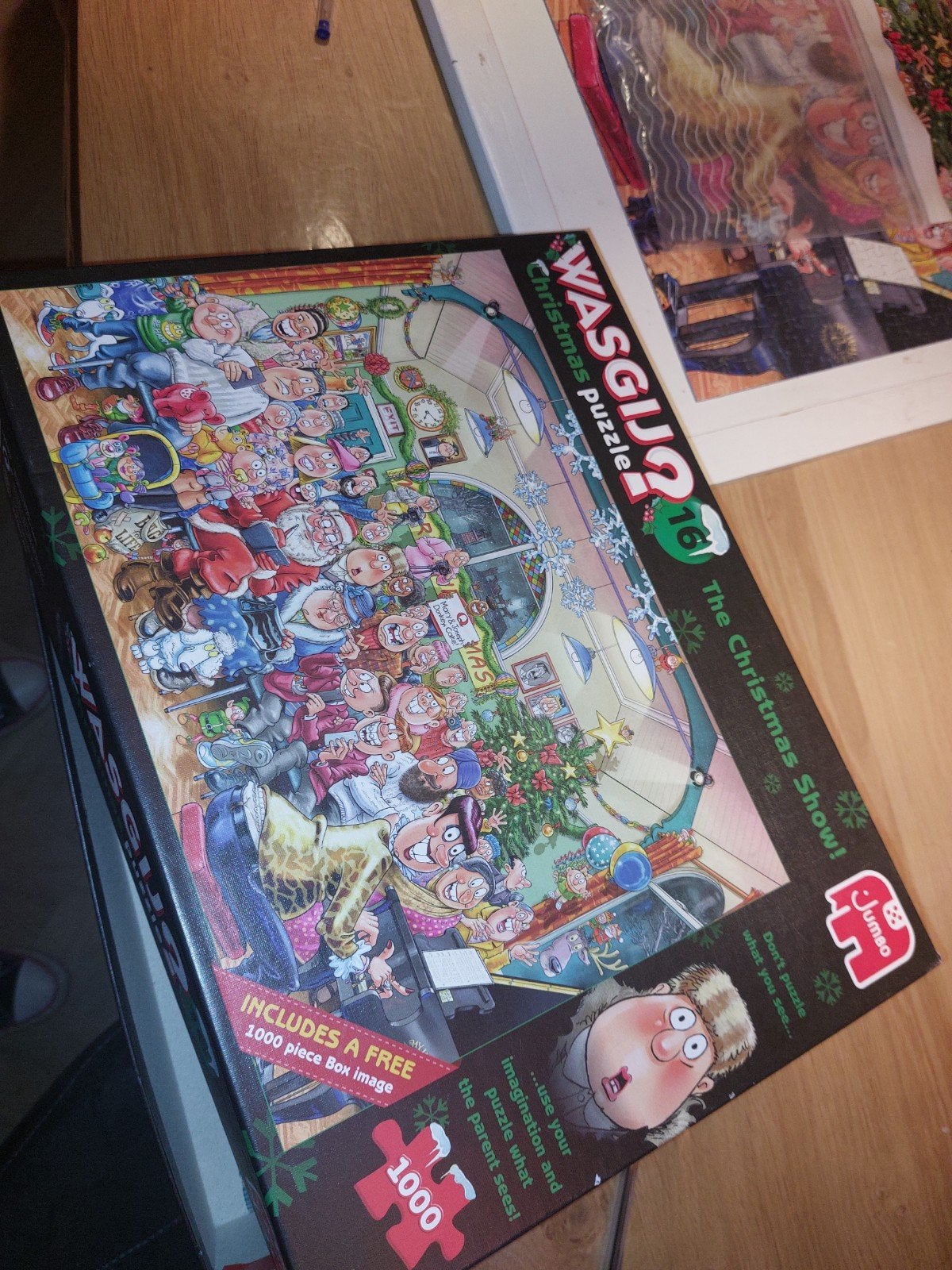 Wasgij 16 Christmas Puzzle the christmas show!, Ophalen of Verzenden