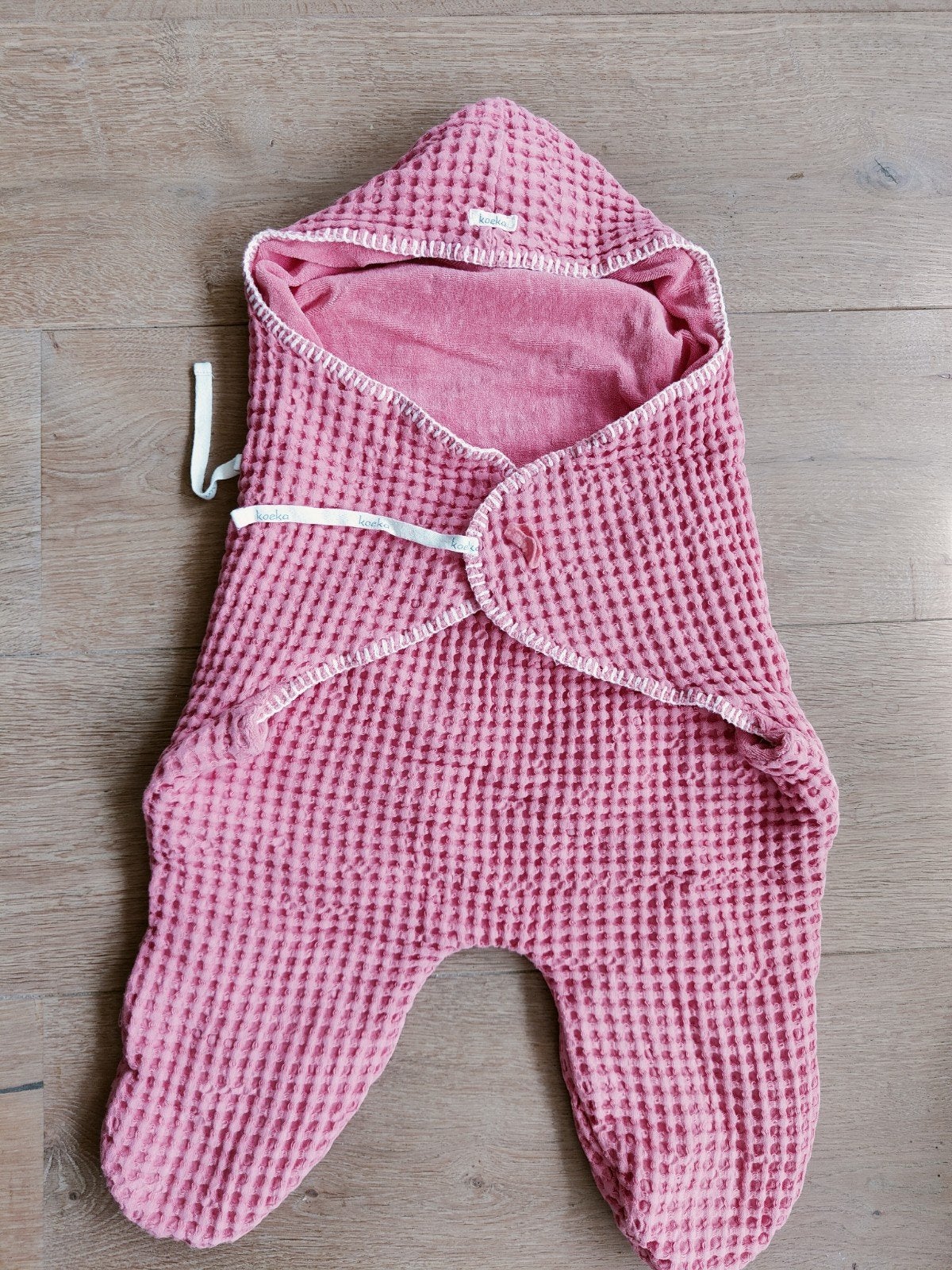Koeka voetenzak wafelstof roze, Ophalen of Verzenden, Roze, Voetenzak, Koeka