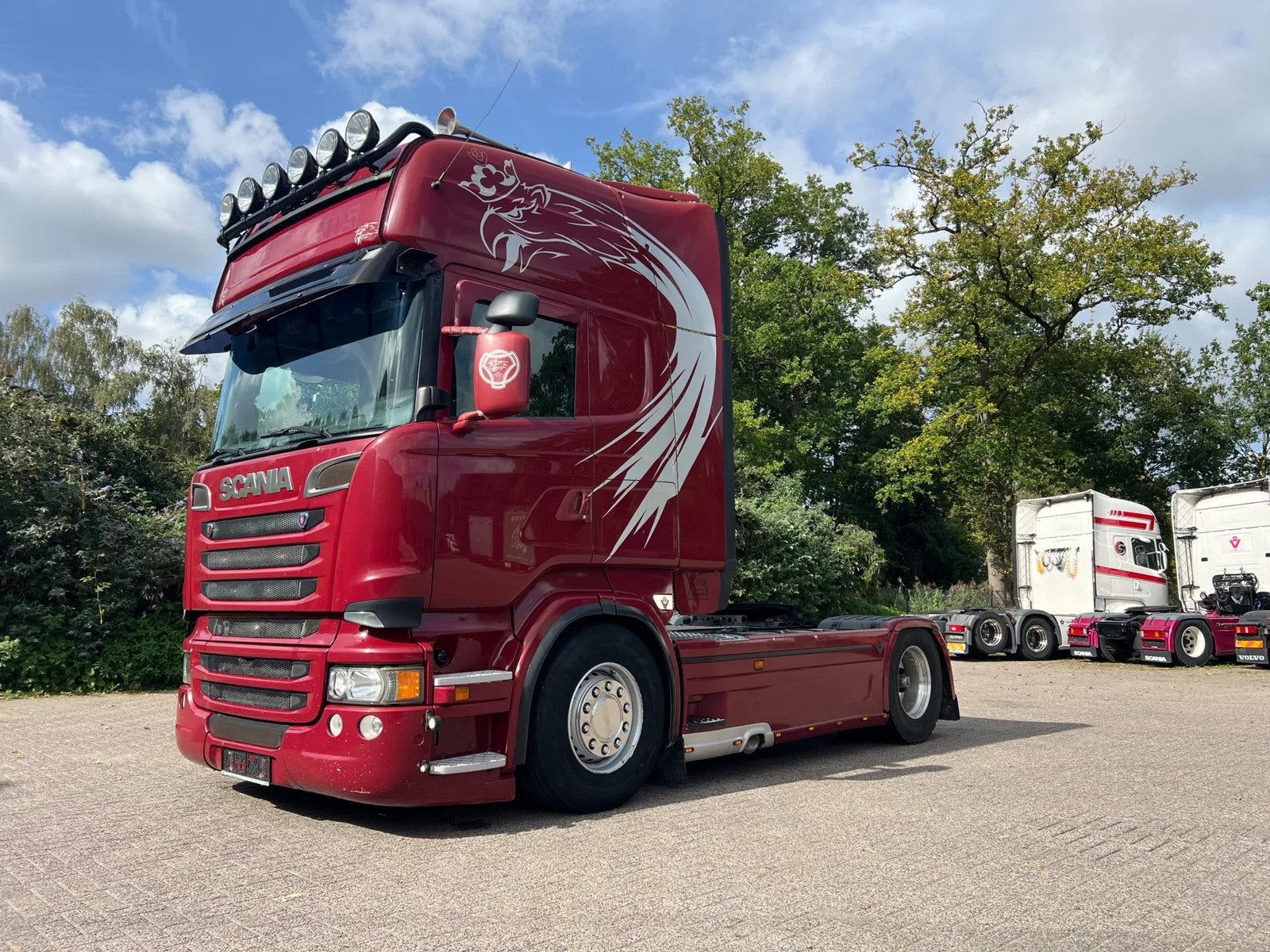 Scania R580 V8 4x2 Streamline King of Road Full air, Auto's, Automaat, Achterwielaandrijving, Euro 6, Scania
