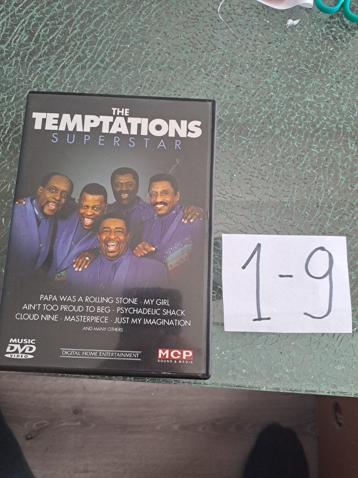 The Temptations Superstar DVD - Muziekvideo's, Alle leeftijden, Ophalen of Verzenden, Muziekvideo's, Inclusief doosje