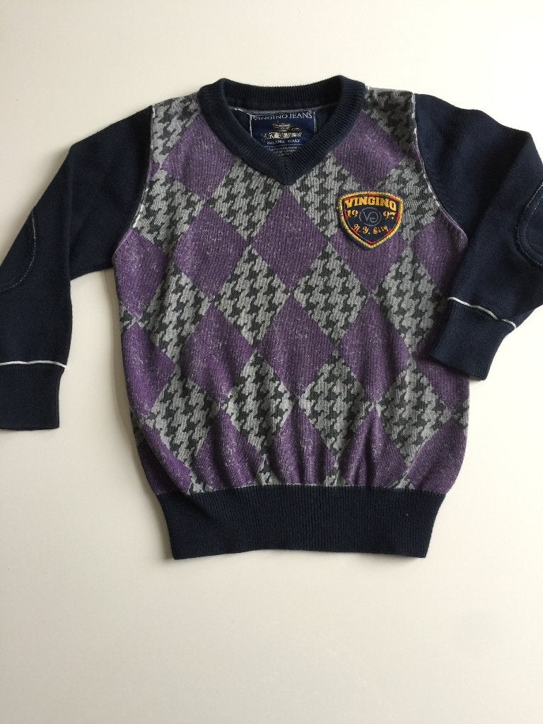 Trui van Vingino style Bradley, maat 92 zgan (N205), Trui of Vest, Ophalen of Verzenden, Zo goed als nieuw, Vingino