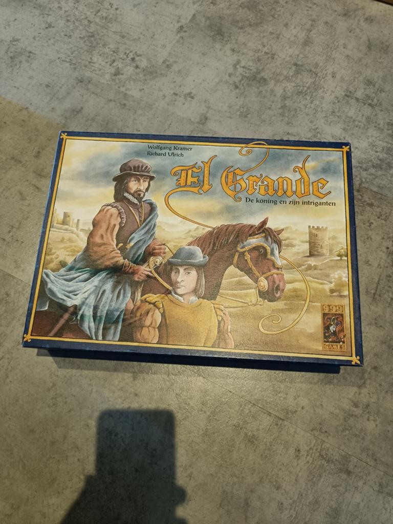 El Grande Bordspel - Strategisch Spel, Hobby en Vrije tijd, Gezelschapsspellen | Bordspellen, Vijf spelers of meer, Ophalen of Verzenden