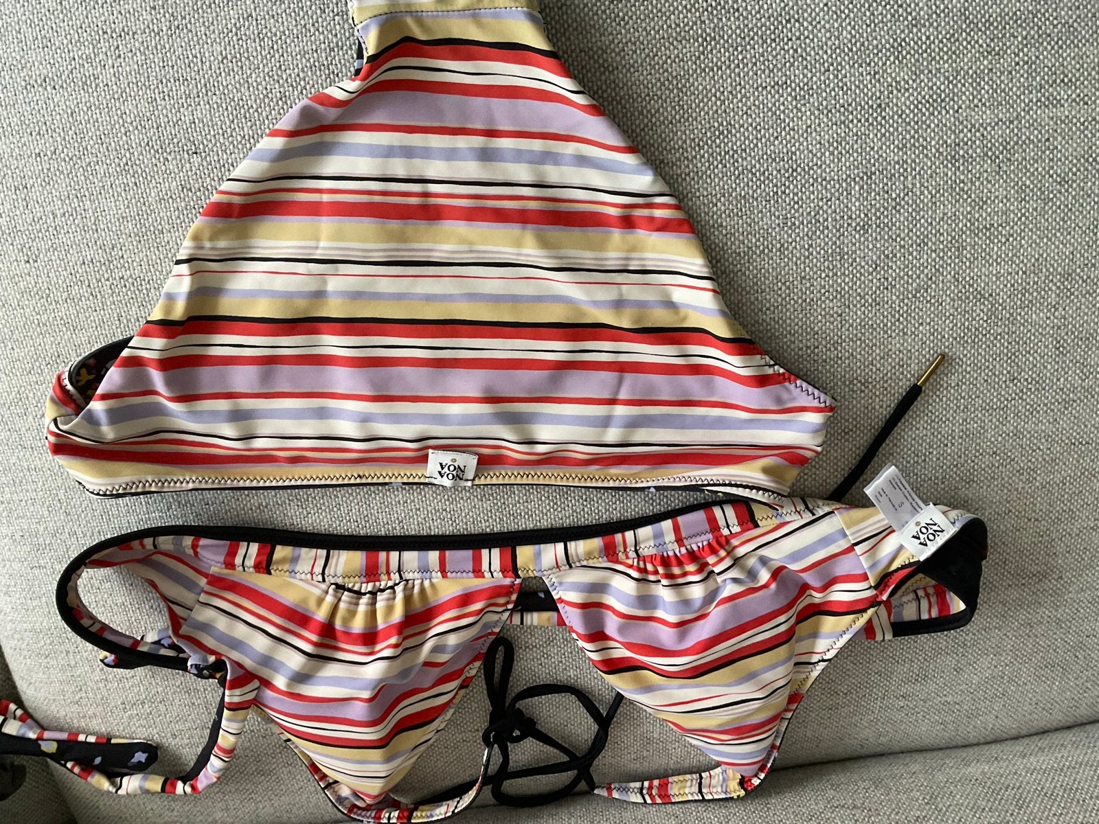 NOA bikini, twee kanten draagbaar, maat S, Verzenden, Zo goed als nieuw, Meerkleurig, Bikini