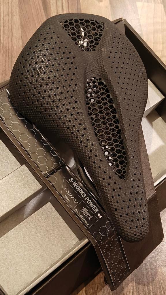 Specialized S-Works Power Mirror Zadel 155mm, Ophalen of Verzenden, Zadel, Carbon